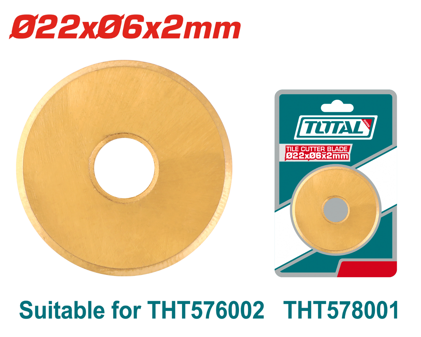 Total Tile Cutter Blade THT576002B