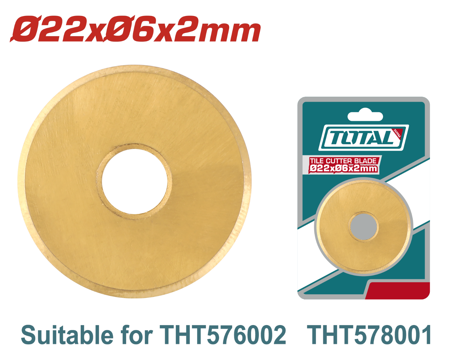 Total Tile Cutter Blade THT576002B