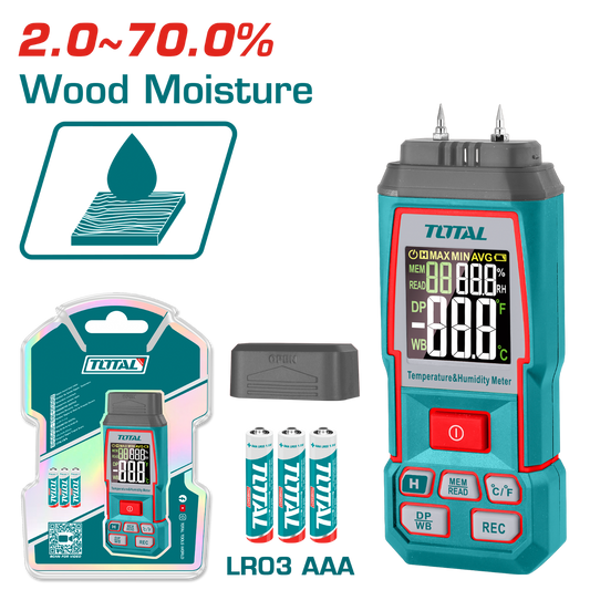 Total Wood Moisture Meter TETWM031