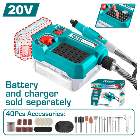 Total Cordless Grinder 20V TMGLI2001