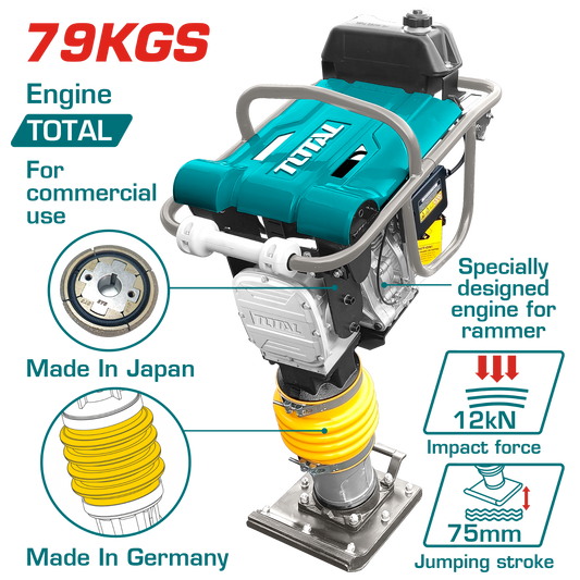 Total Gasoline Tamping Rammer TPS890