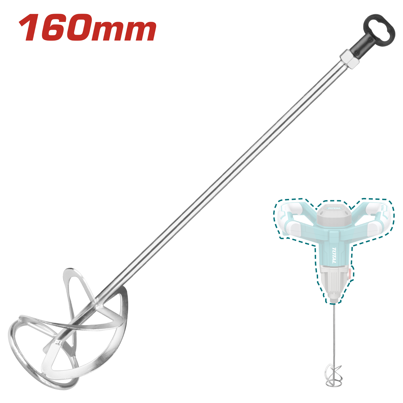 Total Mix Paddle 160mm TAC331160