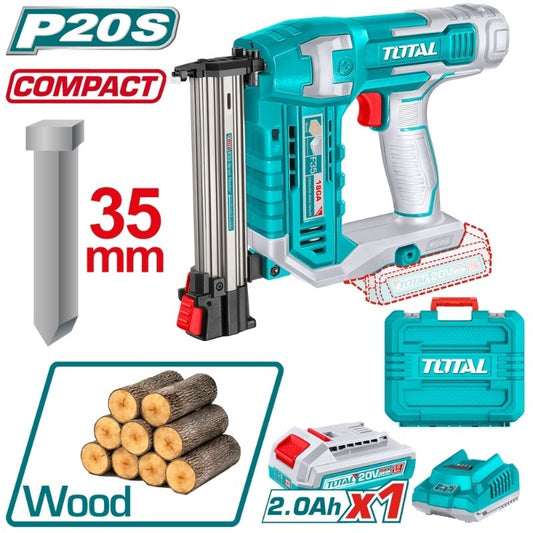 TOTAL Cordless Brad Nailer - TCBNLI3508