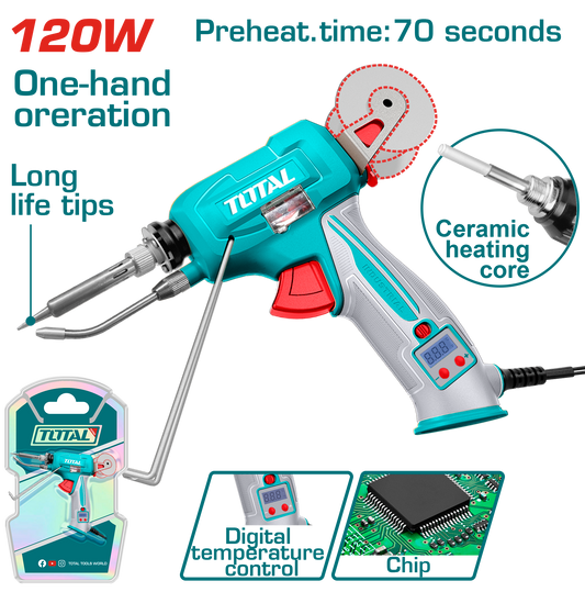 Total Soldering Gun with Solder Feeder - TET360732