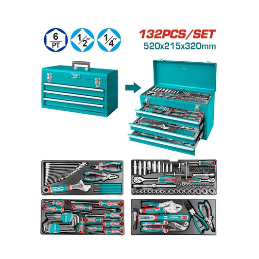 132 Pcs tools chest set - THPTCS71321