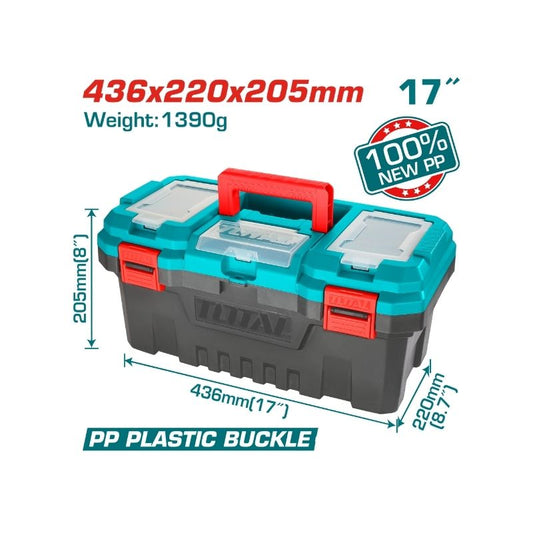 17" Plastic tool box - TPBX0171