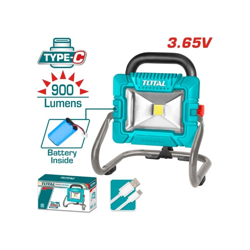 TOTAL Lithium-ion Portable Lamp - TRLF4415