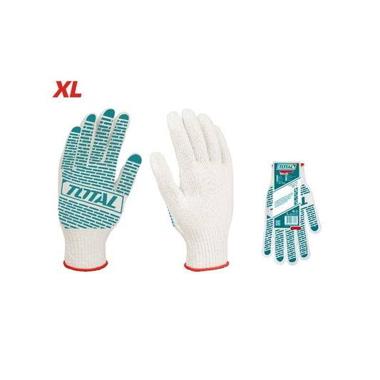 Knitted & PVC dots gloves - TSP11102