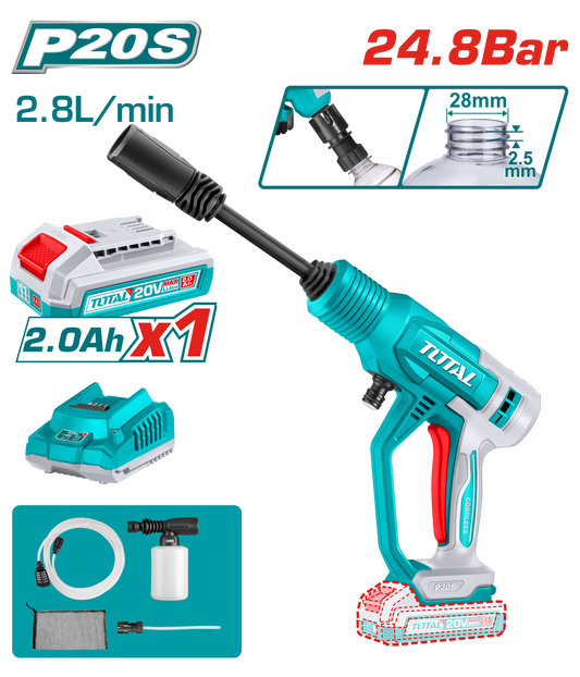 Total Cordless Pressure Washer TPWLI20362