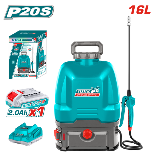 Total Cordless Sprayer 16L TSPLI20162