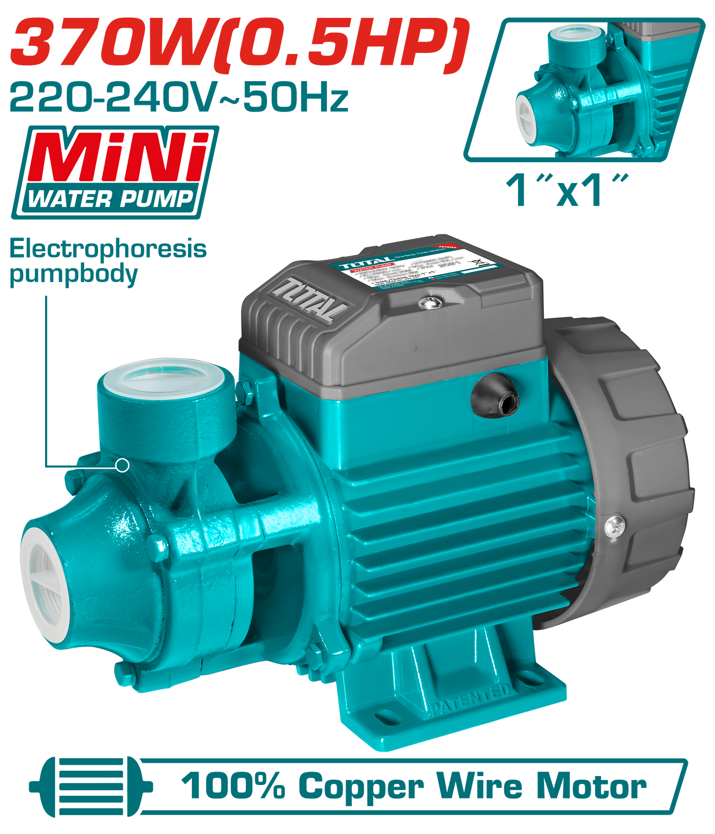 Total Water Pump 370W Peripheral TWP137026