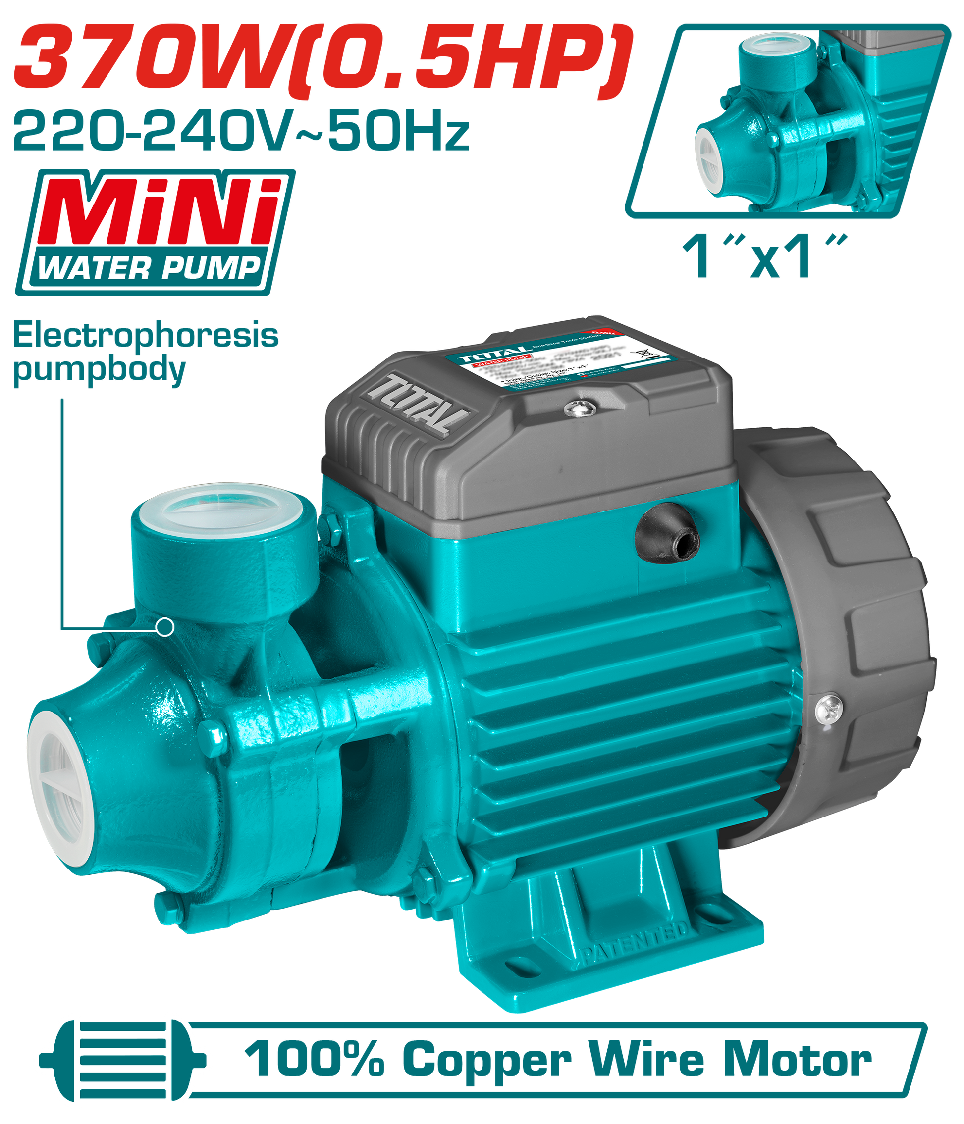 Total Water Pump 370W Peripheral TWP137026