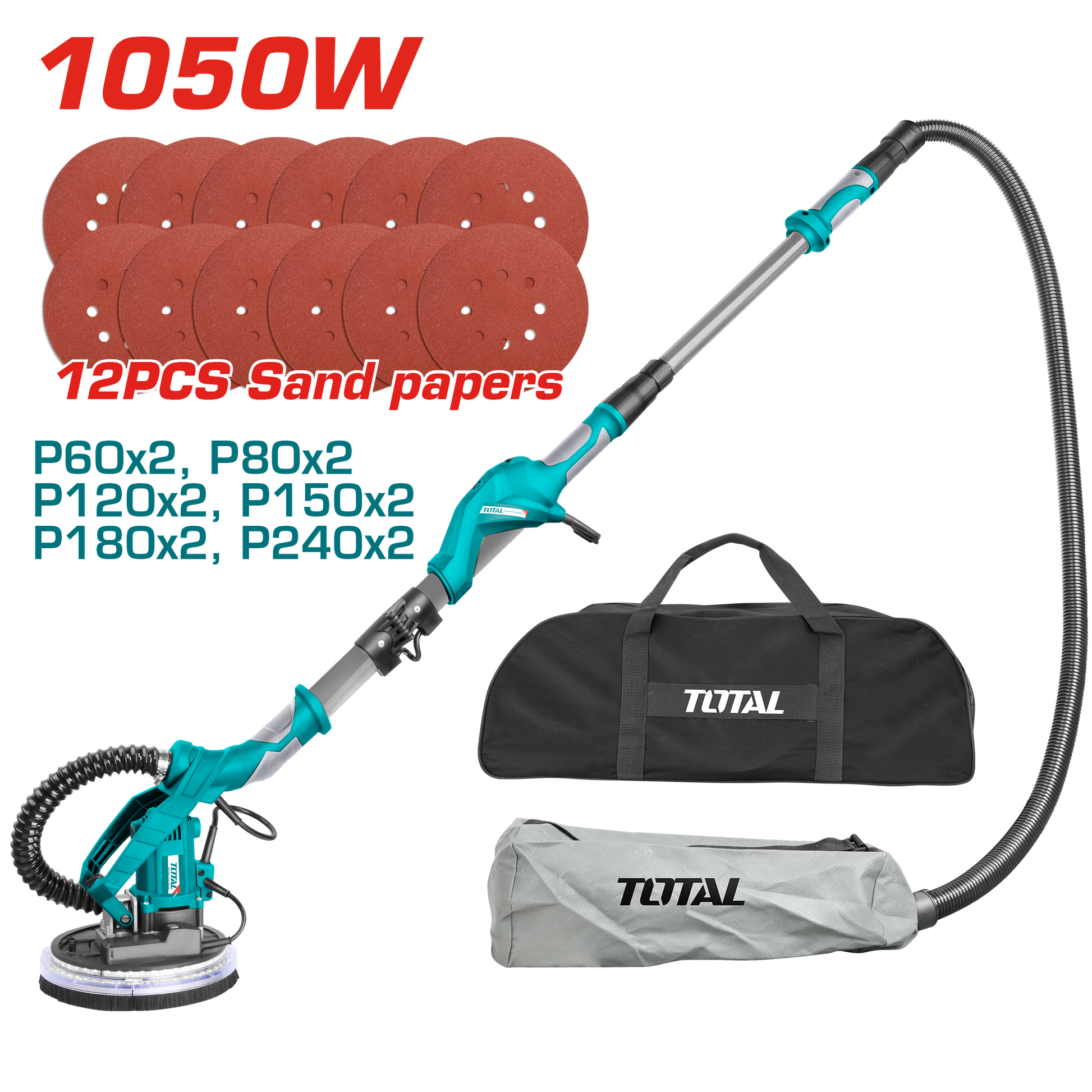 Total Drywall Sander 1050W TWS10501