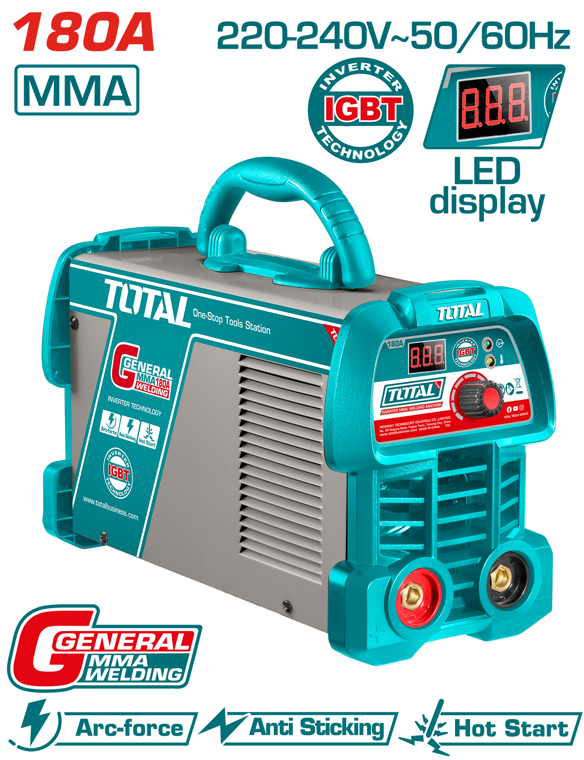 Total Inverter MMA Welding Machine 180A TW218059