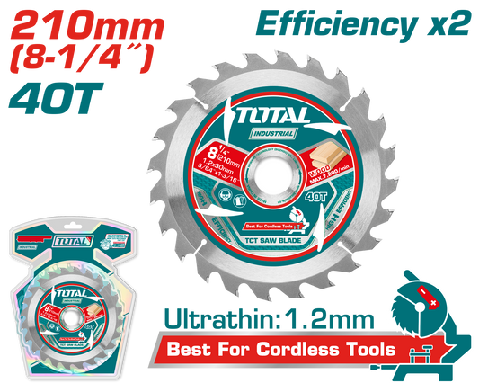 Total TCT Saw Blade 210mm TAC2332103