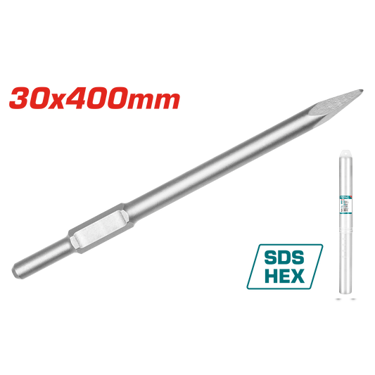 Total Hex Chisel 30x400mm TAC15333011